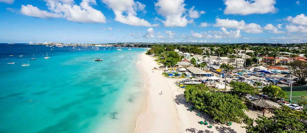 Barbados Bridgetown digital nomad destination 2025 - best Caribbean remote work paradise with Welcome Stamp visa, beachside coworking spaces, and pristine beaches for nomads