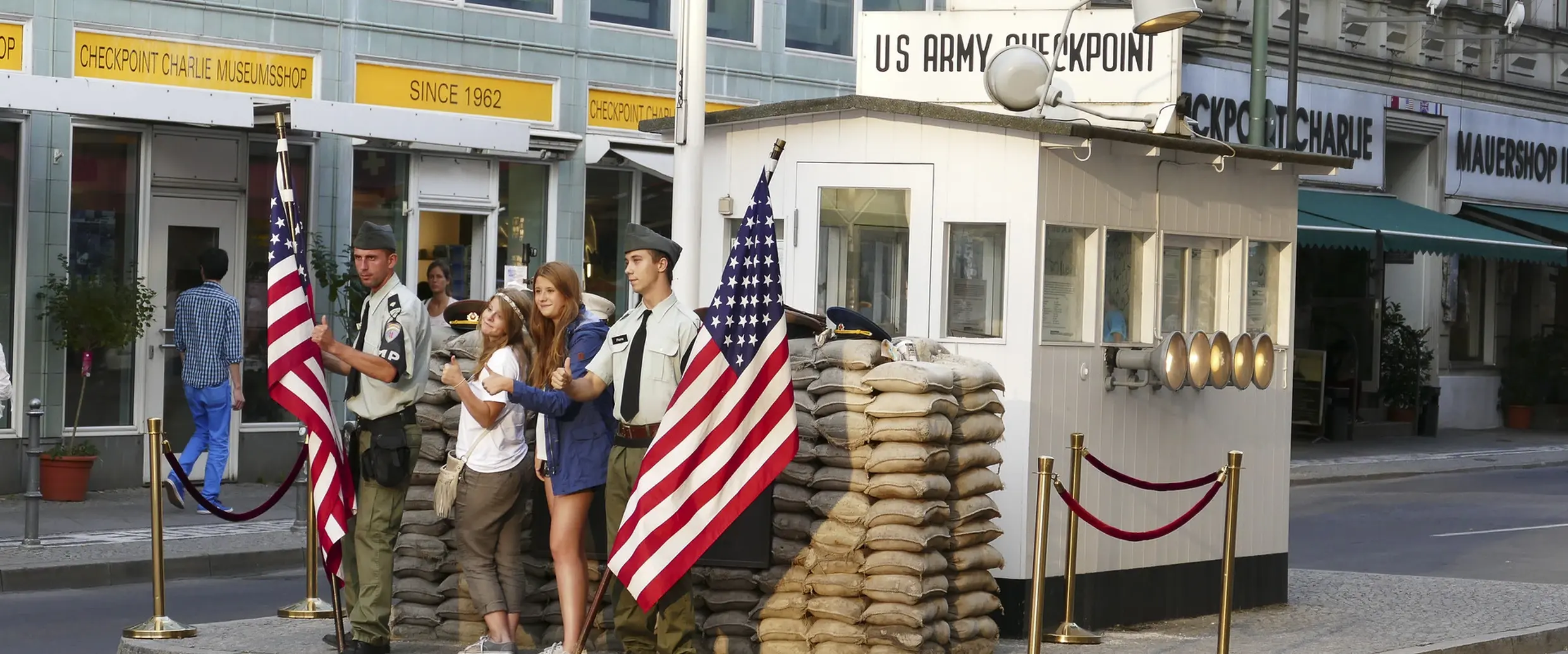 Checkpoint Charlie historical site
