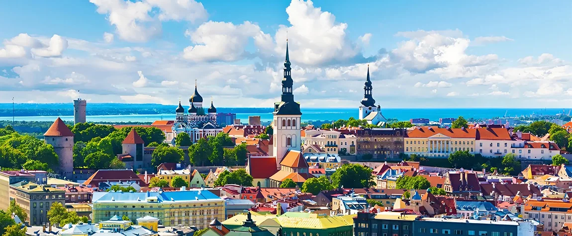Estonia Tallinn digital nomad destination 2025 - best remote work city with ultra-fast internet, medieval old town, and modern coworking spaces for location-independent professionals