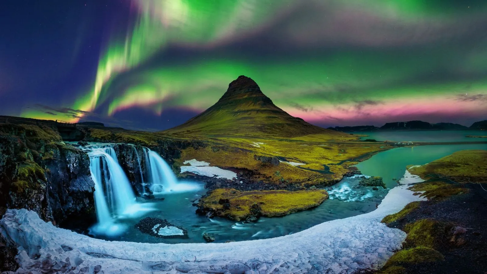 Iceland's dramatic waterfalls and Northern Lights - world's safest country for solo camping and exploration