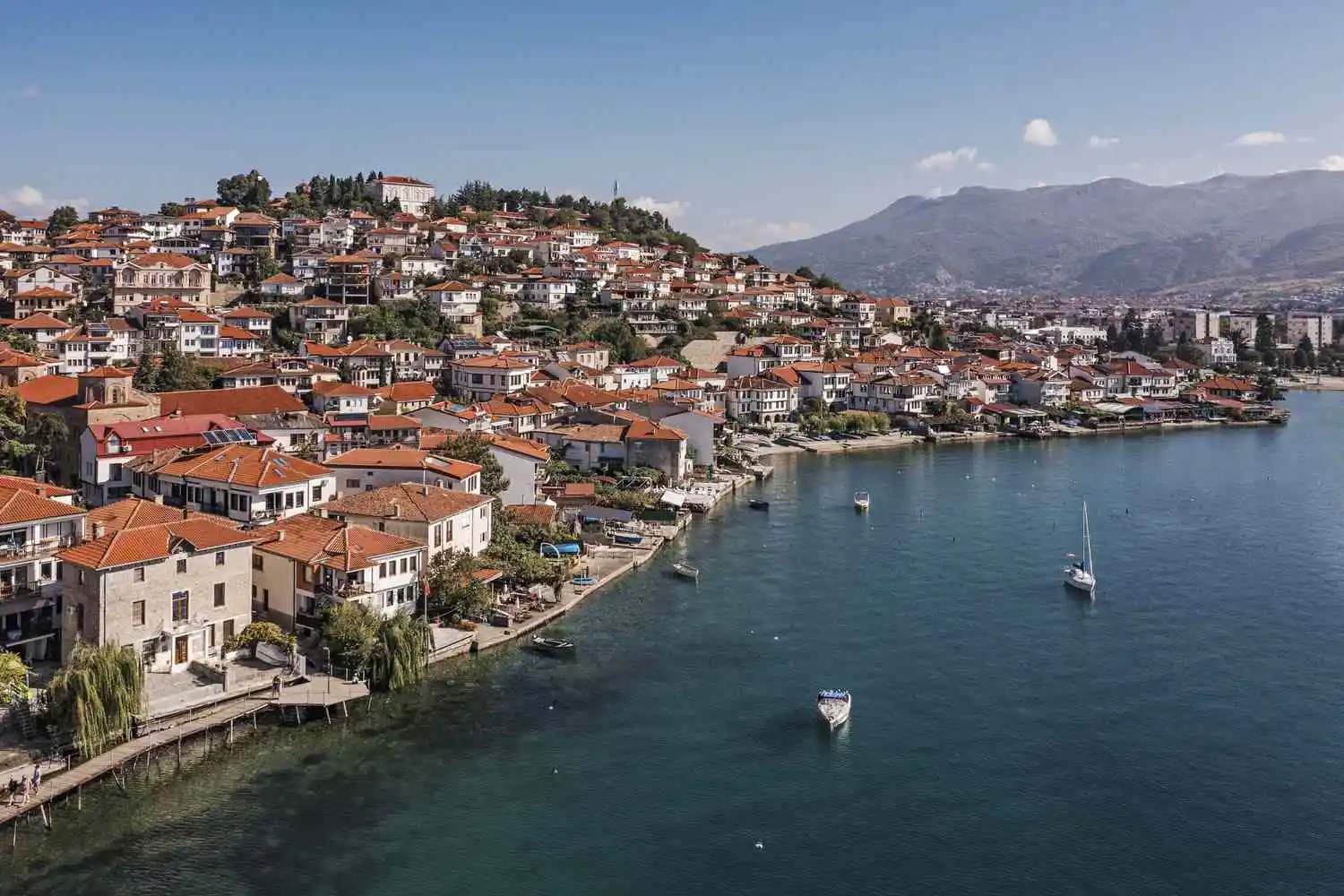 North Macedonia's Lake Ohrid - ancient hidden gem with Byzantine churches and pristine mountain lake setting