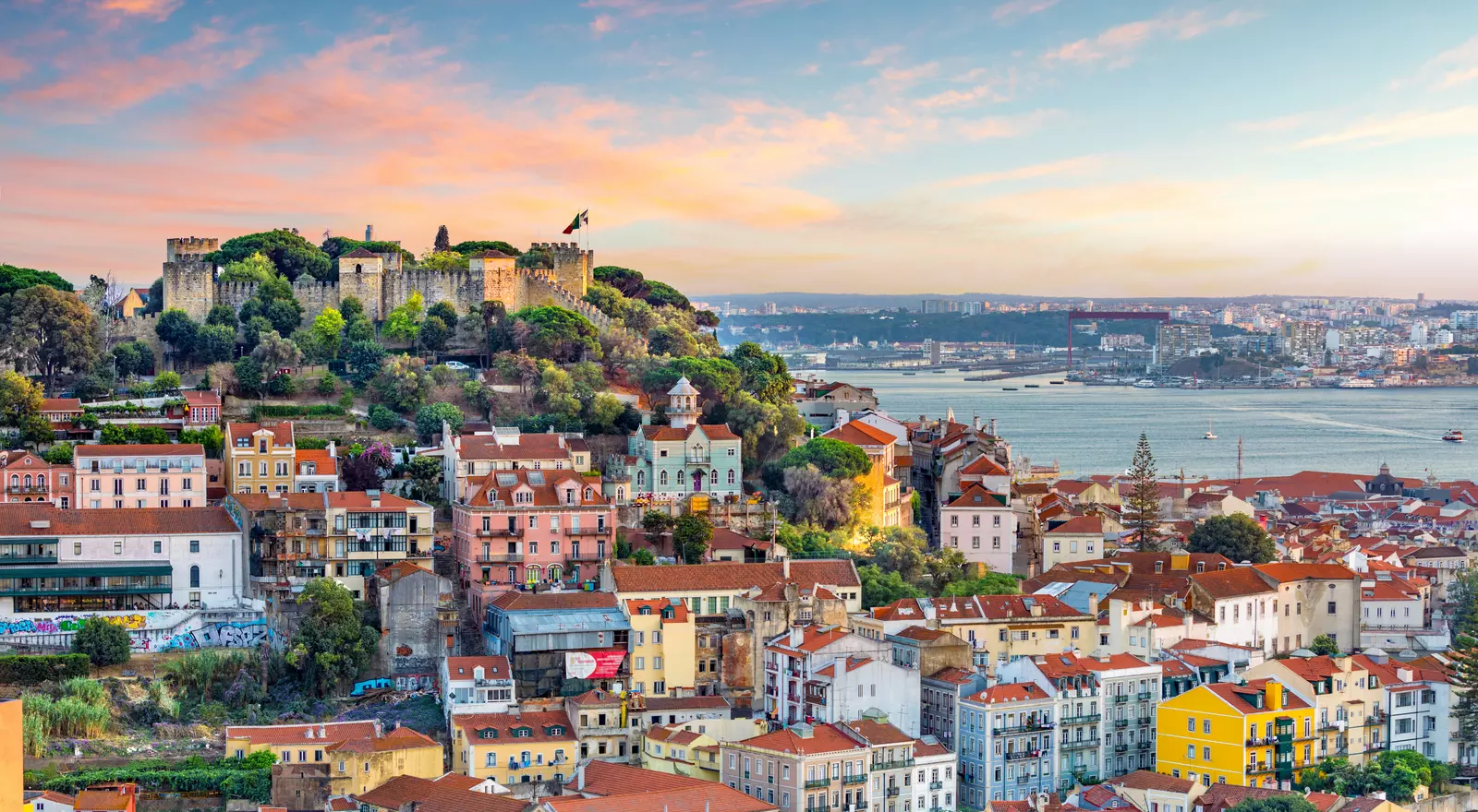 Portugal Lisbon digital nomad destination 2025 - top European remote work city with coastal coworking spaces, D7 visa, and affordable nomad lifestyle in historic neighborhoods