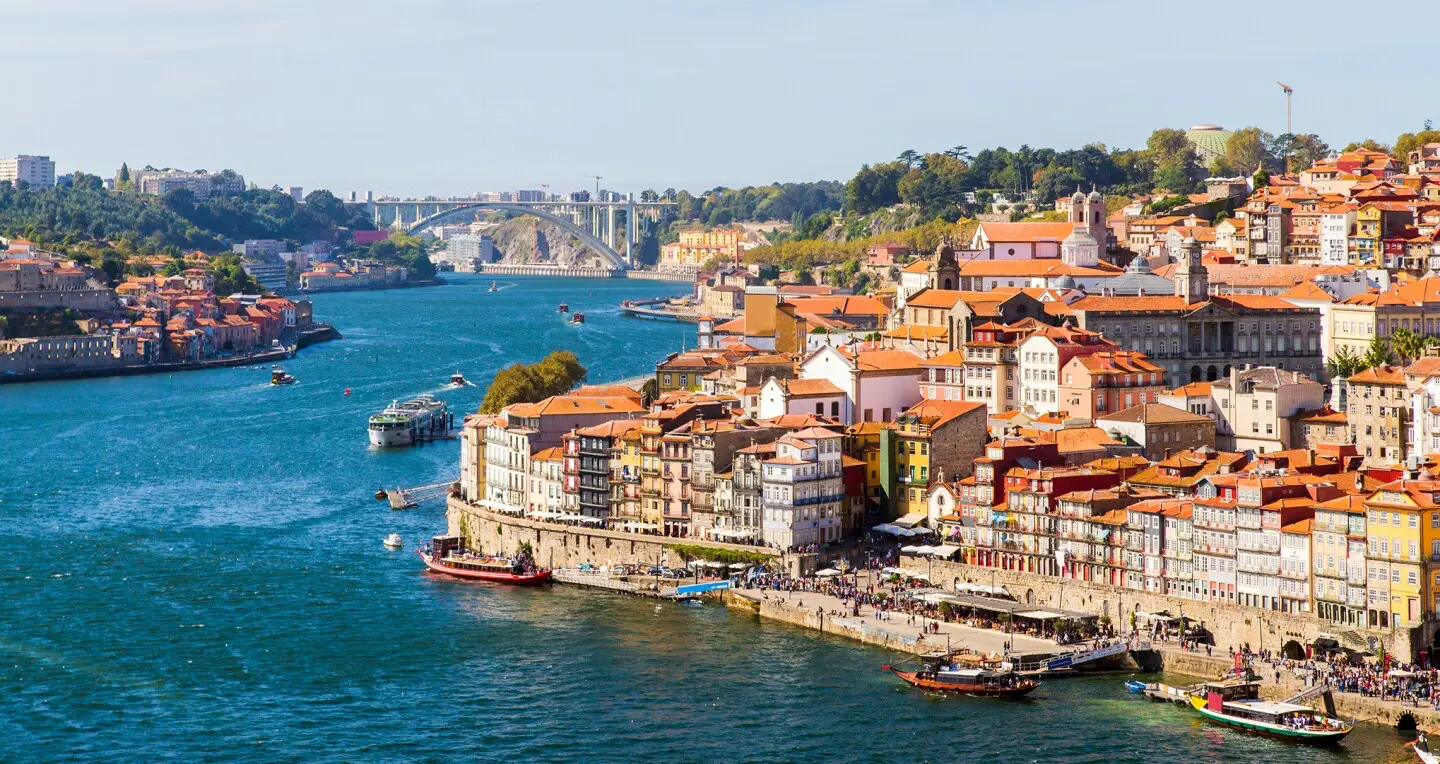 Portuguese colorful coastal towns and historic architecture - affordable European destination for solo travelers